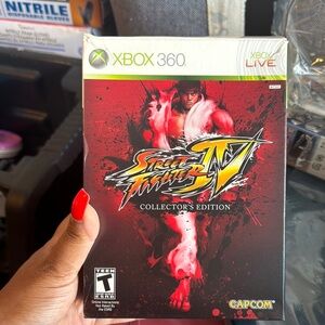 Street Fighter IV Collector's Edition for Xbox 360 - Red